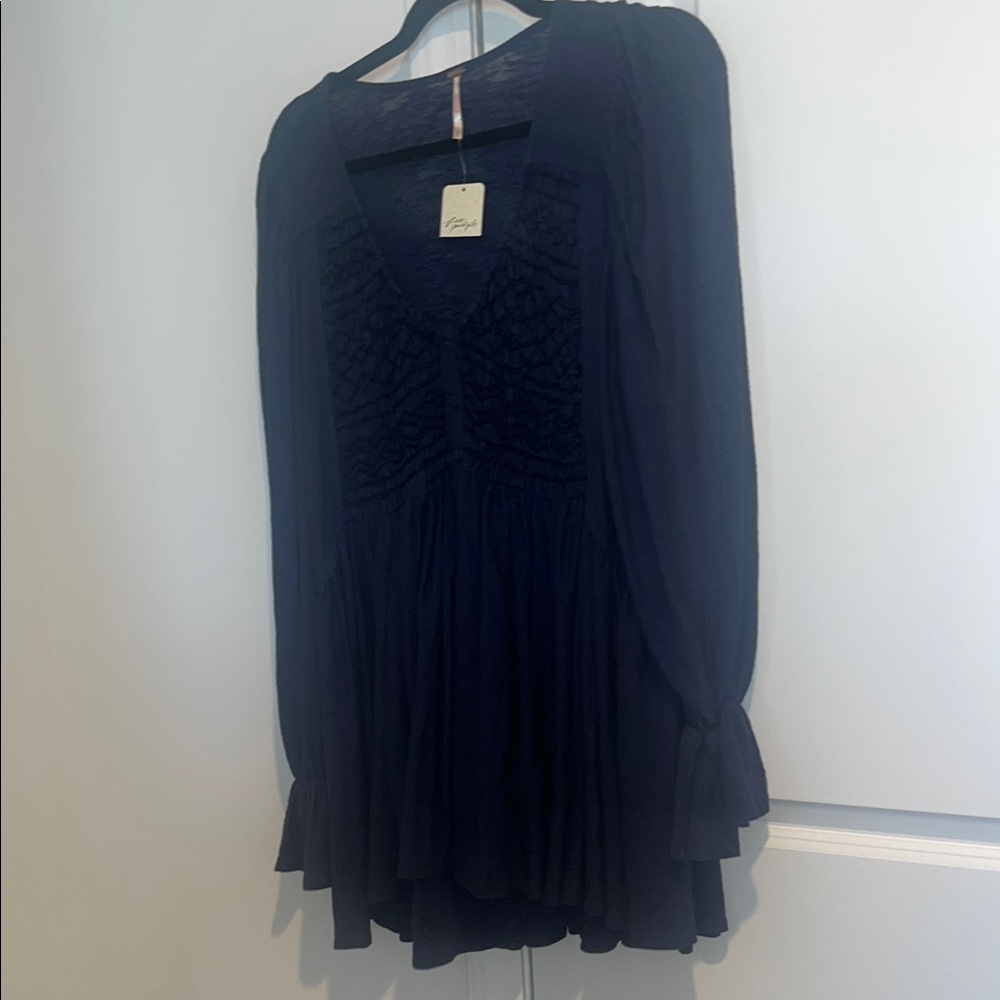 Blue Tunic / Top / Short Dress NWT Free People